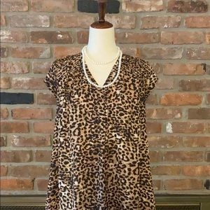 DR2 cap sleeve blouse